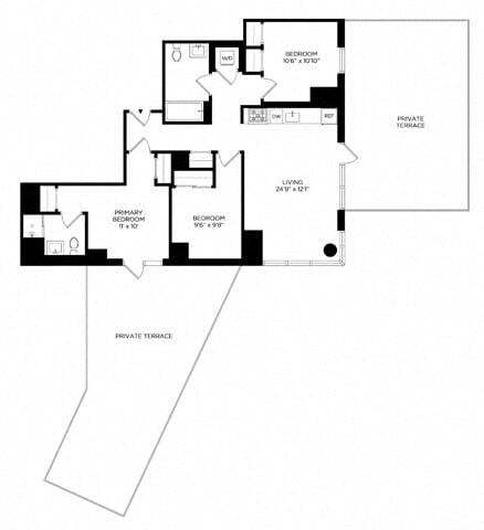 Floorplan - Lincoln at Bankside