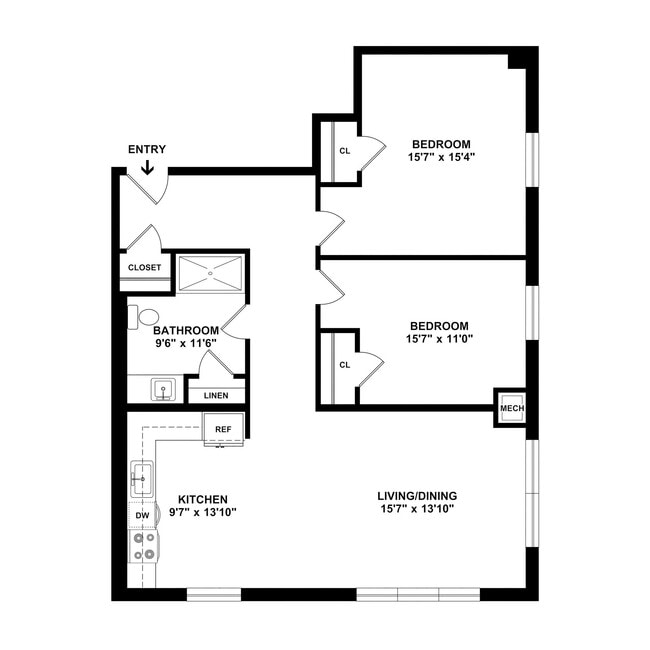 Floorplan - Residences on Lincoln Square, A 55+ Community