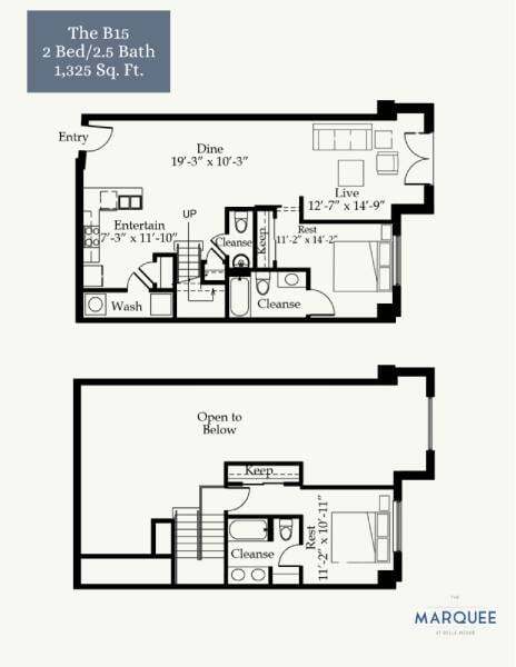 Floorplan - Marquee at Belle Meade