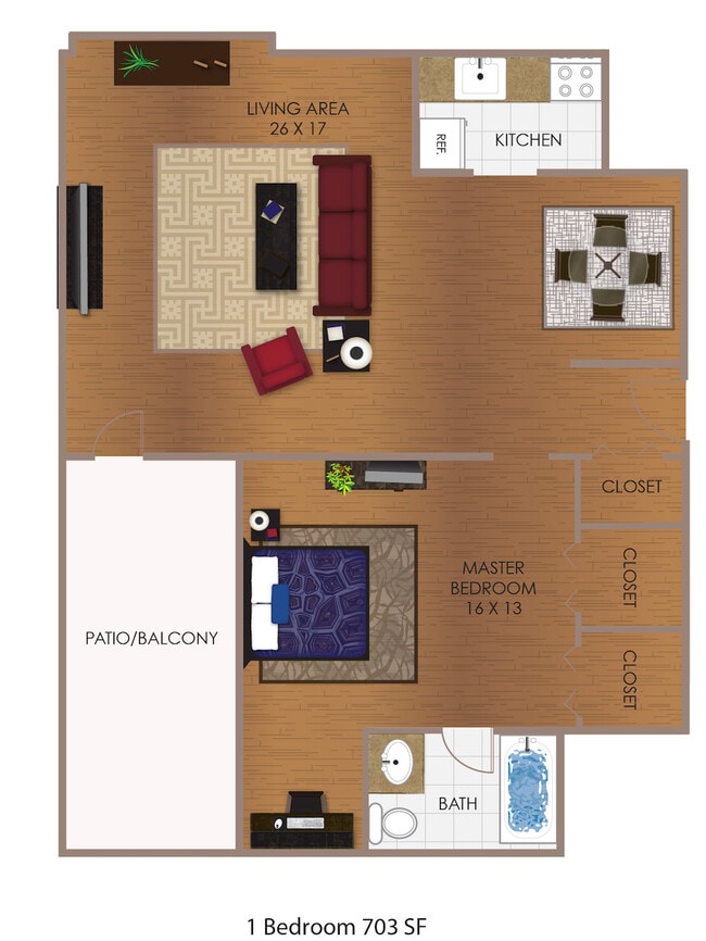 Floorplan - Indy Flats
