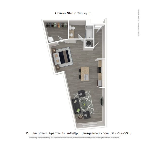 Courier Studio - Pulliam Square