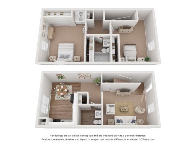 Floorplan - Hyde Park Townhomes