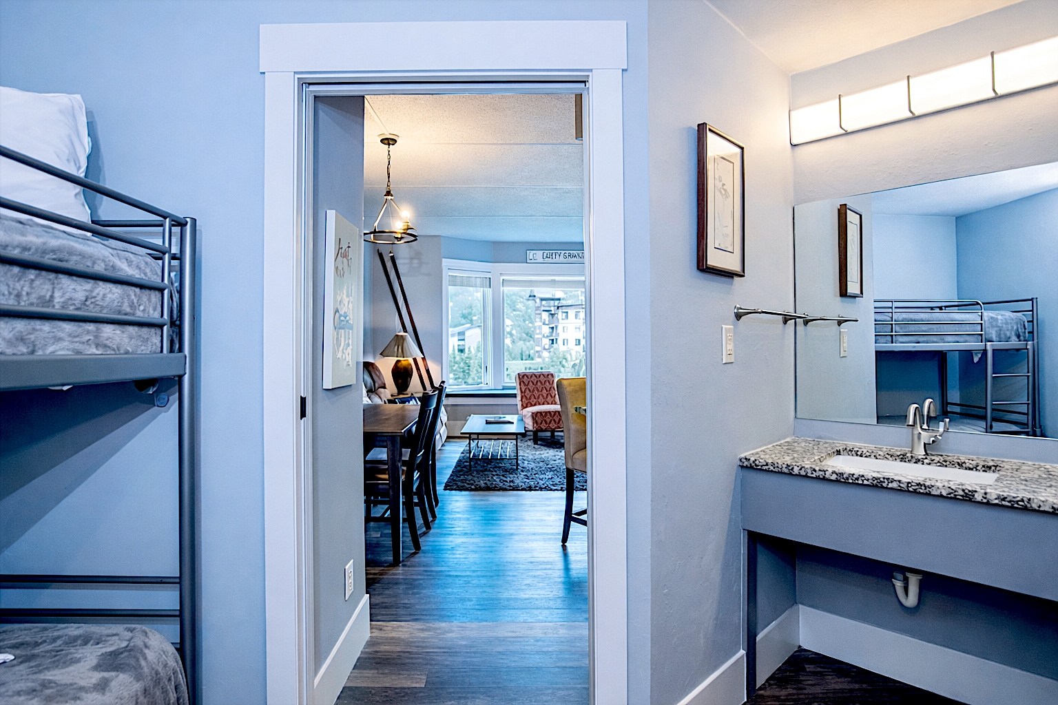 Second room for bathroom and bunk beds - 45 Beeler Pl