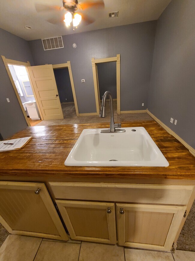 View from kitchen island - 420 W Will Rogers Blvd