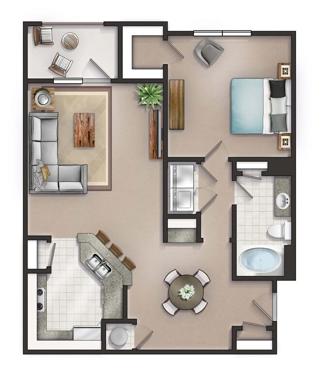 Floorplan - Lakeside Villas
