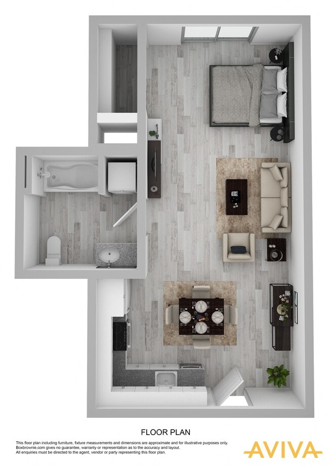 Floorplan - AVIVA Apartments