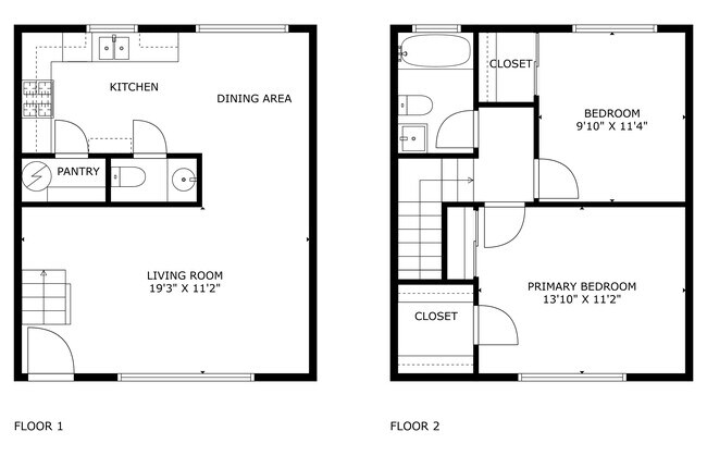 405 - Floorplan - Stonewood Apartments - NO AVAILABILITY