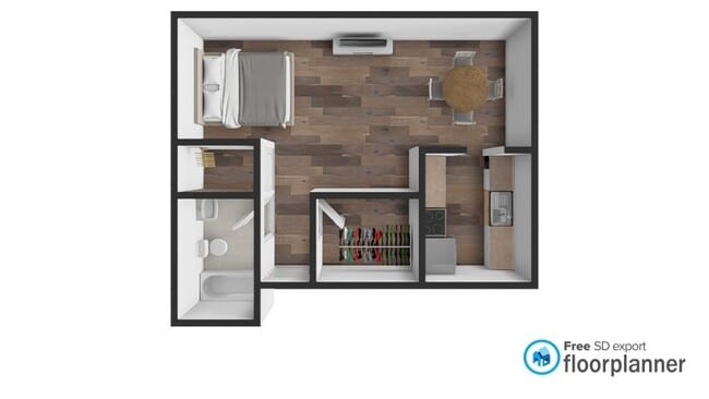 Floorplan - Lawton Apartments