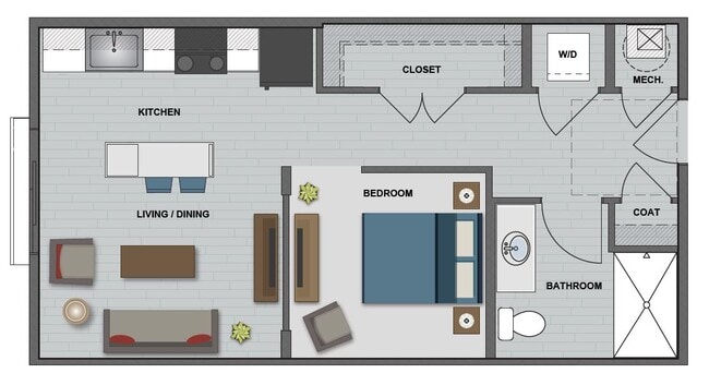 Floorplan - The Edison at Bridlespur