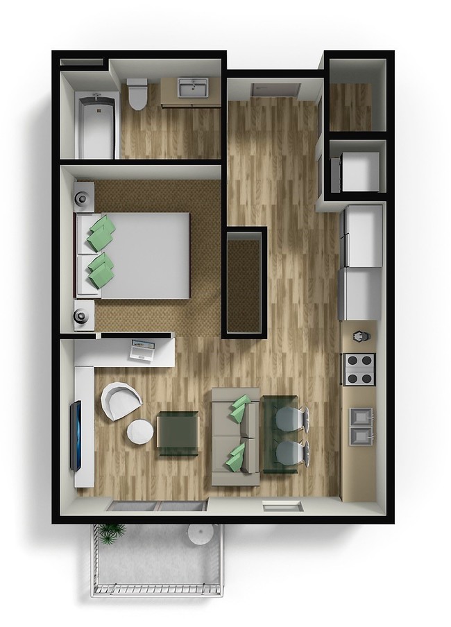 Floorplan - Villas at Holly