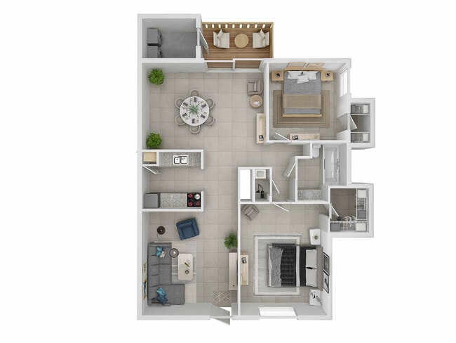 Ashford Casa Serena 2 Bed 2 Bath - Ashford Casa Serena