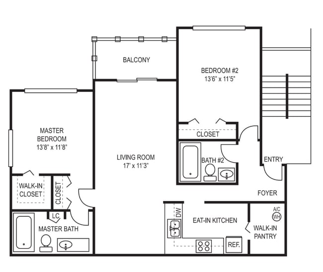 Floorplan - Rivercrest Racquet
