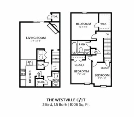 Floorplan - Commons at Springfield