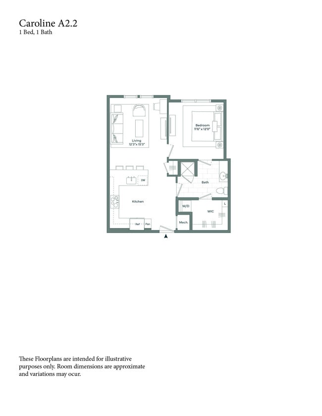 Floorplan - The Caroline