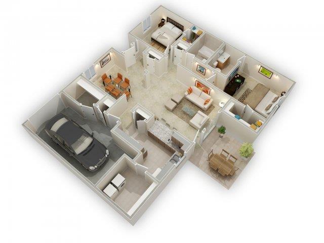 Floorplan - Raeford Fields