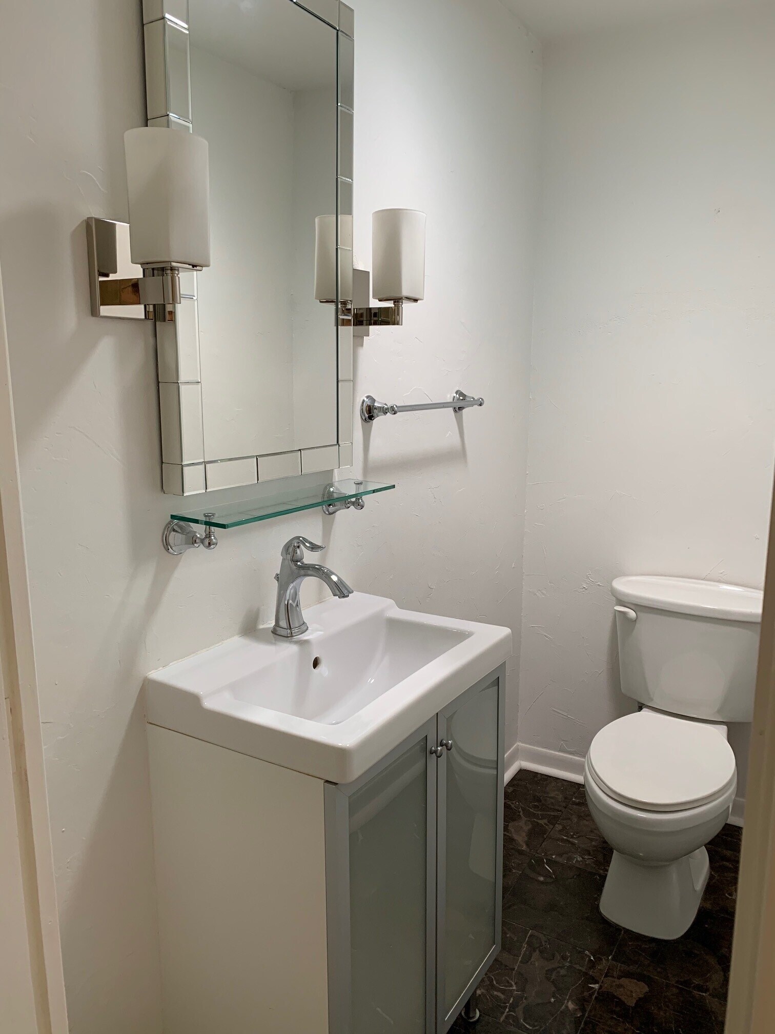 updated with natural skylight in powder bath - 309 Irvington Dr