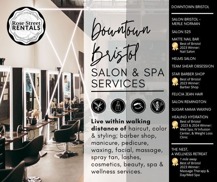 Excellent Location. Live within walking distance (0.4 mi/6 blocks) from Salon & Spa Services! - 600 6th St