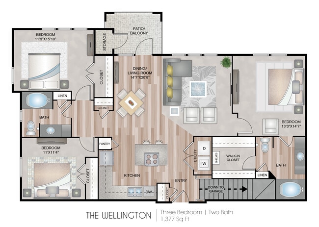 Floorplan - Centreport Lake