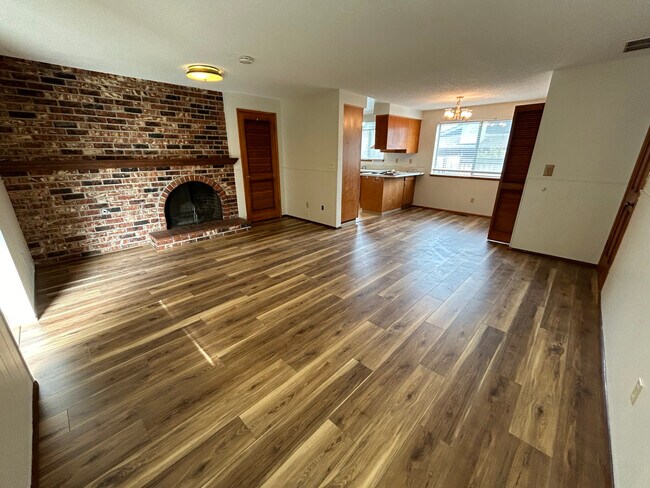 The Living Room w/fireplace - 8519 49th St W