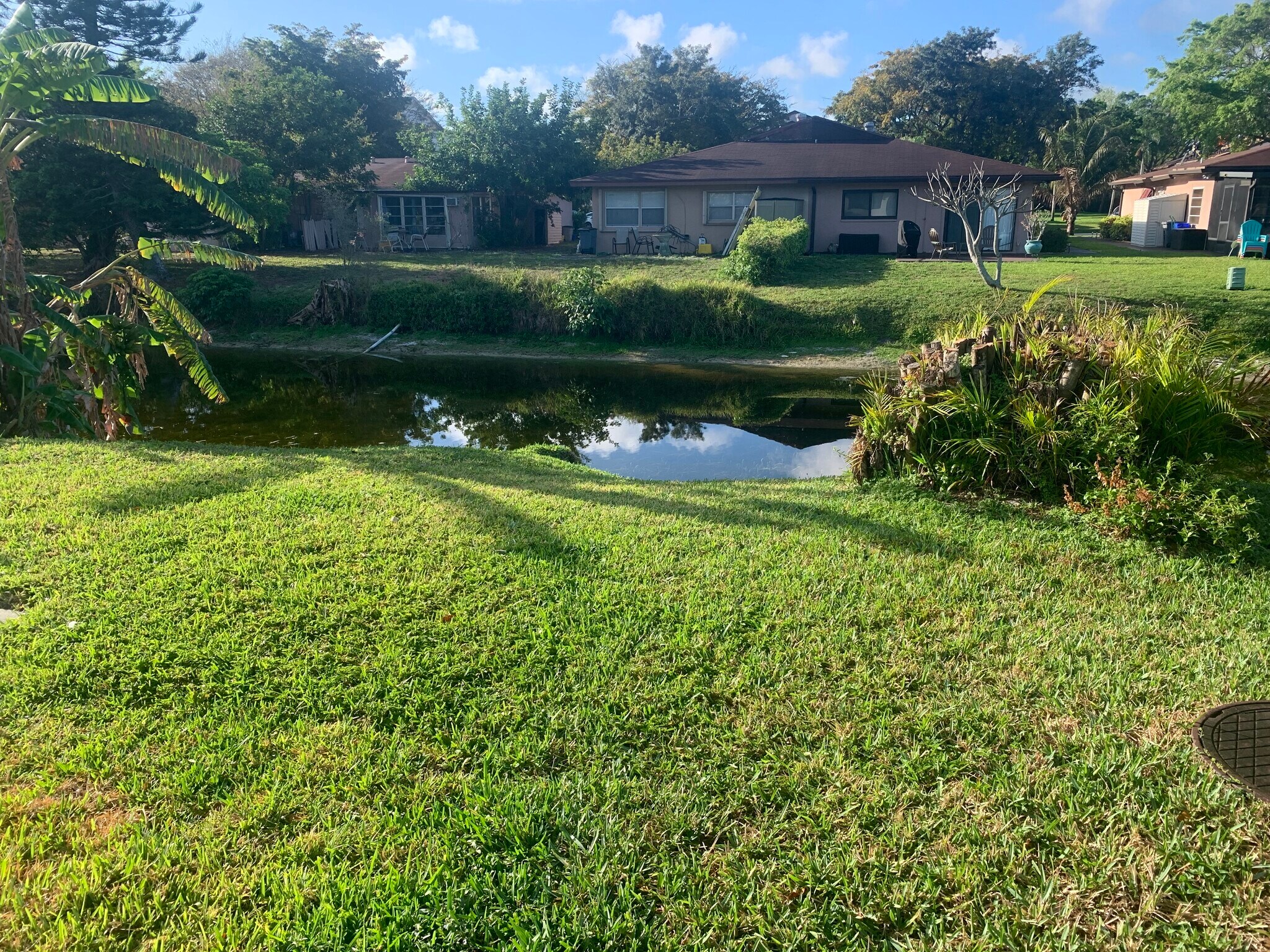 Canal view from back yard - 10222 Pine Dr