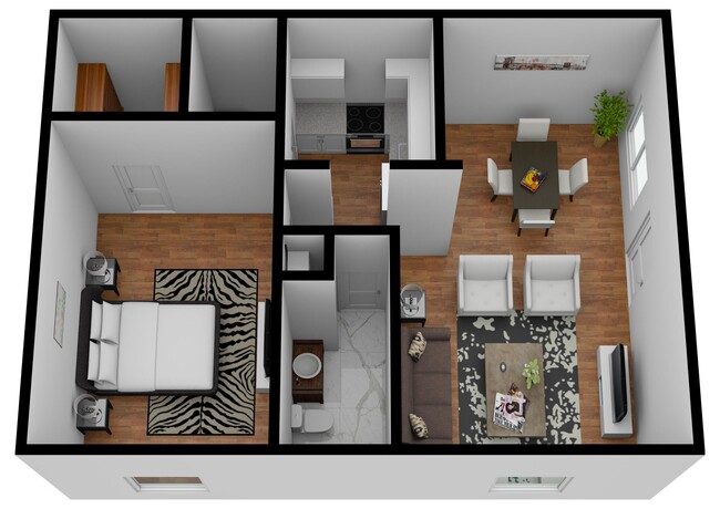 Floorplan - Abner Apartments