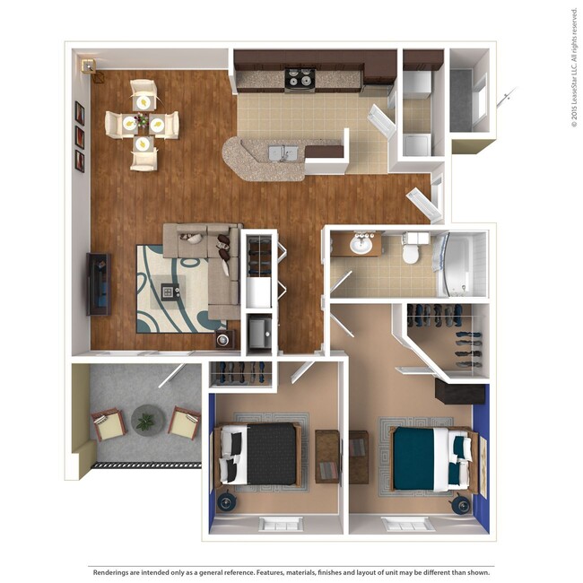 Floorplan - Cortland Fossil Creek