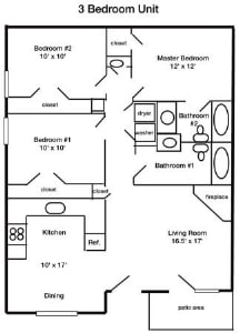 3BR/2BA - xWhispering Oaks