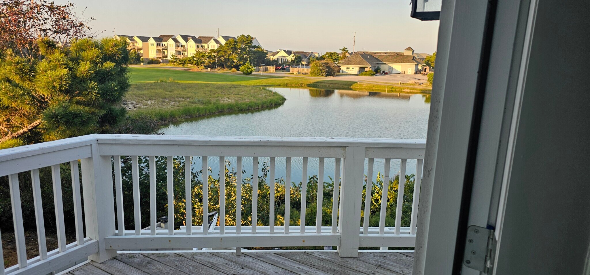 View of Pond from Upstairs Deck - 5315 Captains Way