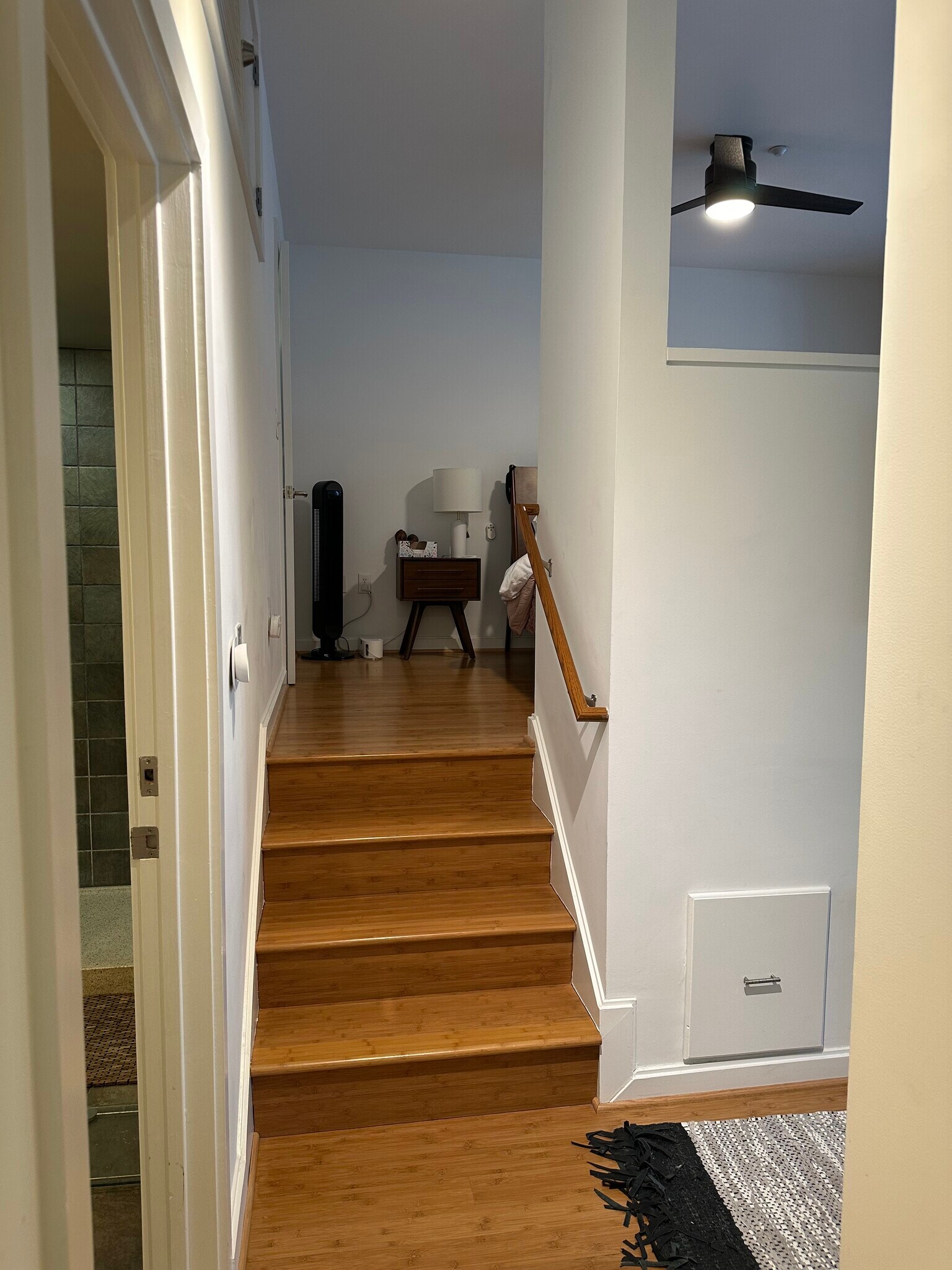 Stairs to lofted bedroom - 1390 V St NW