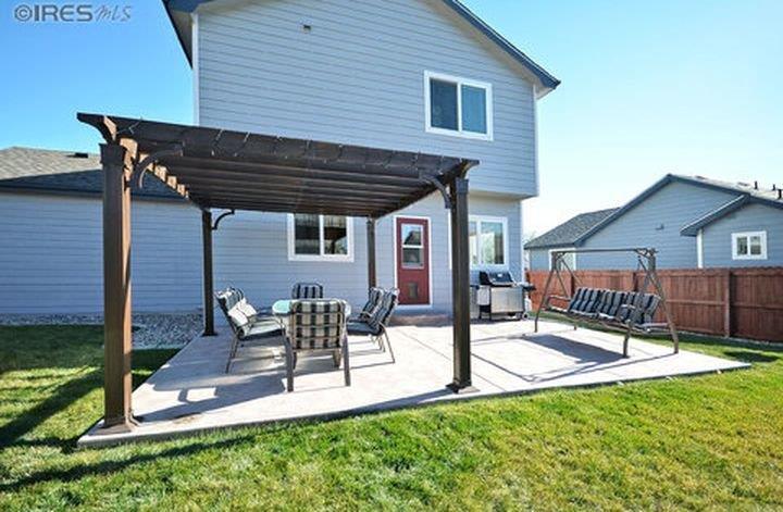 Concrete patio - 95 Pike Lane