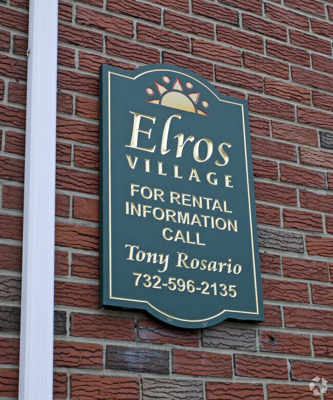 Community Sign - Elros Village Apartments