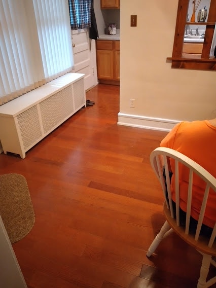Dining room floor - 255 Wilcox St