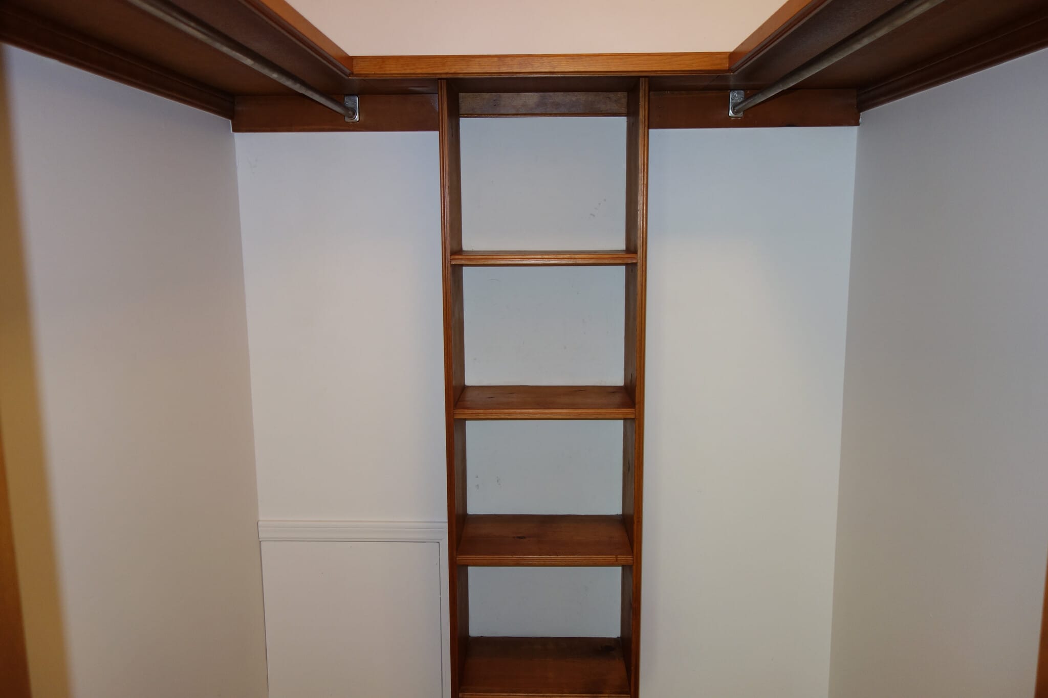 second bedroom walk-in closet - 7116 S Indianapolis Ave