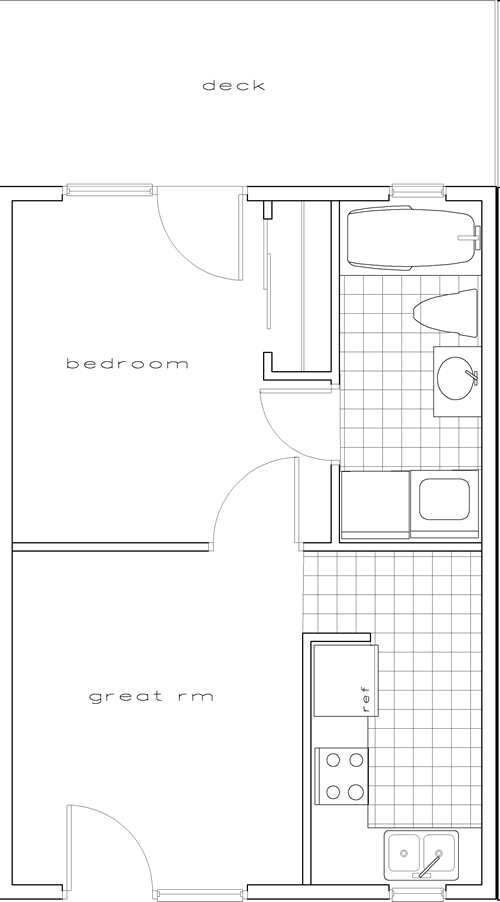 1BR/1BA - Hillwood Villas