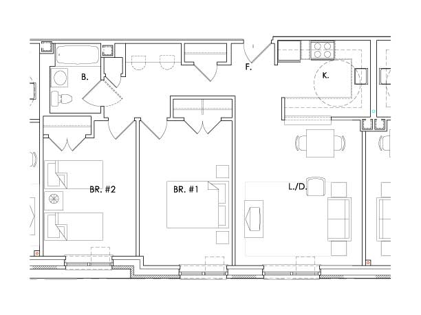 Floorplan - 1212 MLK Apartments