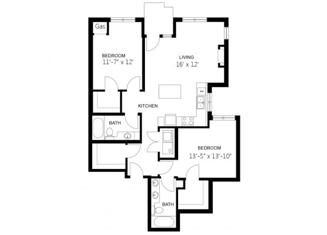 Floorplan - Siena Apartment Homes