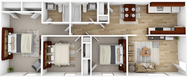 Floorplan - Cedar Run Apartments