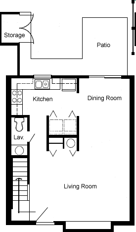 3BR/1BA - Fairview Manor Apartments