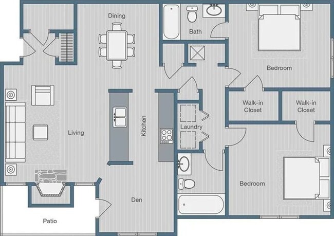 Floorplan - SoCo Apartments at Vinings