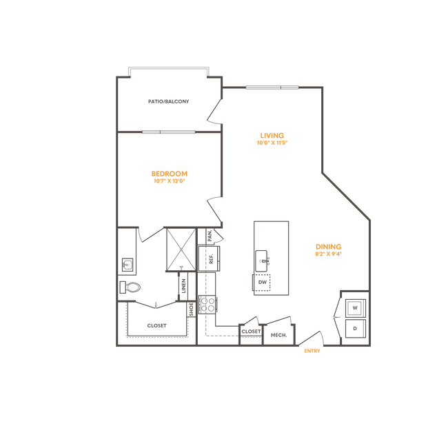 Floorplan - Citron at The Packing District