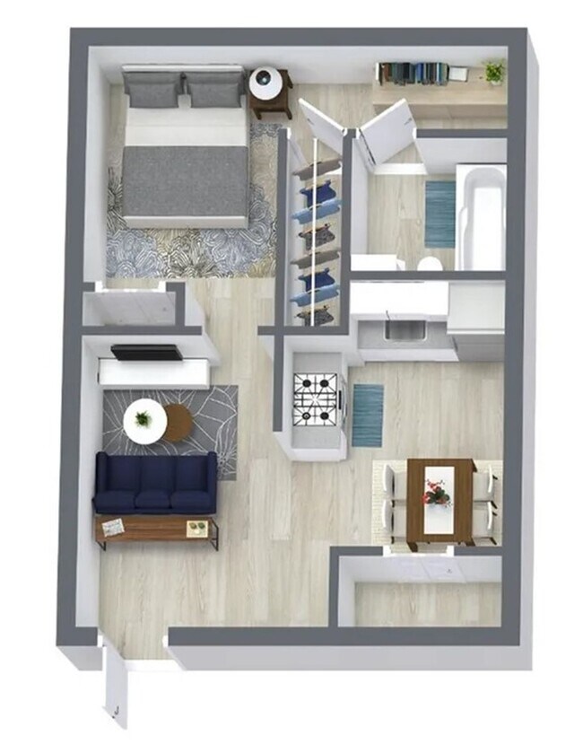 Floorplan - Midpoint on Wilshire