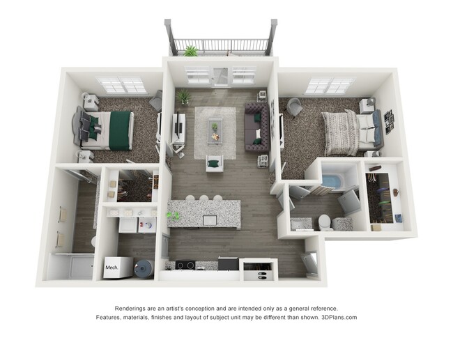 Floorplan - The Kensington at Riggins Run