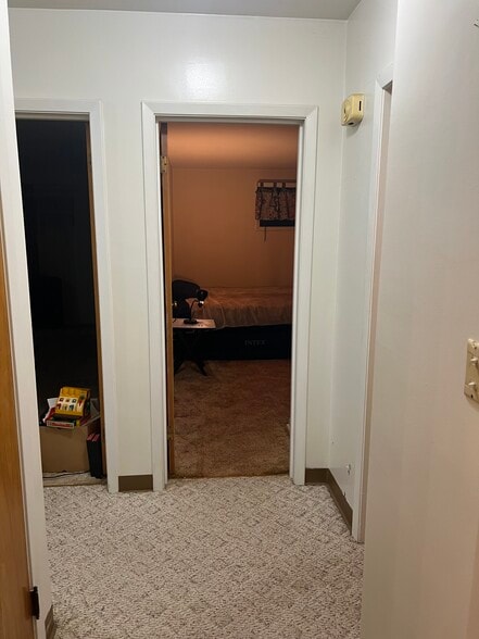 View from kitchen to bedrooms - 350 Mound Ave