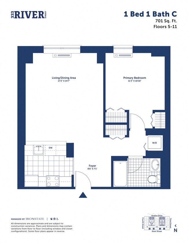 Floorplan - 333 River Street