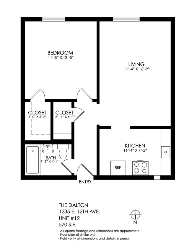 Floorplan - The Dalton