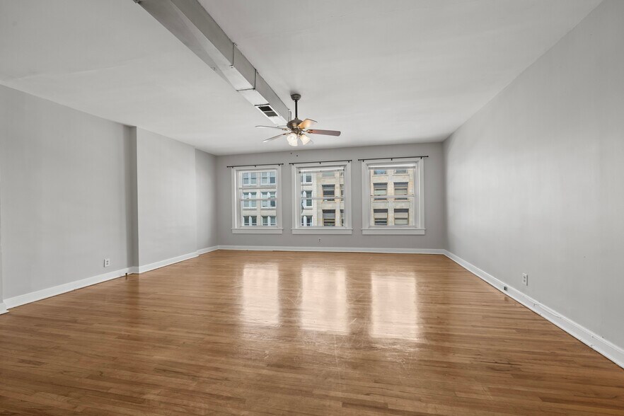 Family Room with view of street. - 63 E Gay St