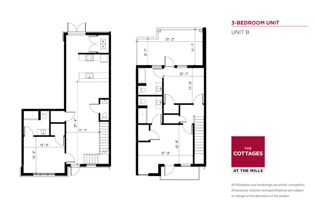 Floorplan - The Cottages at The Mills