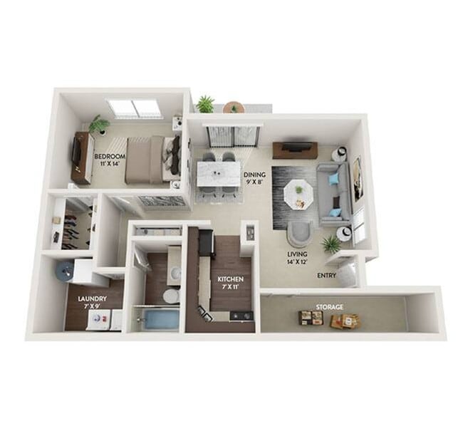 Floorplan - The Ascent at Farmington Hills