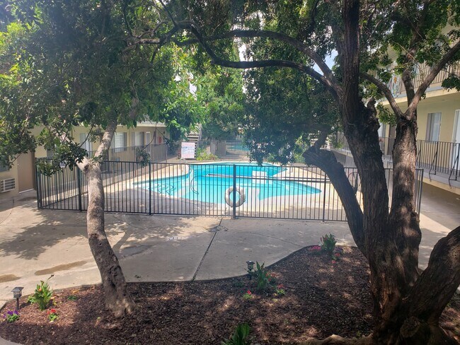 Pool area - 2001 S Hacienda Blvd