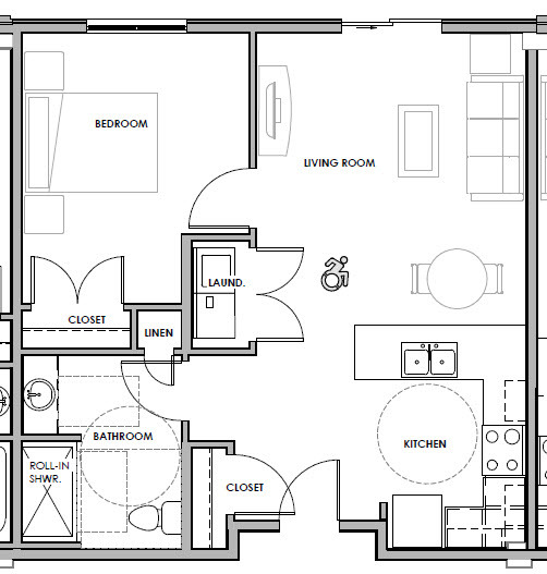 Floorplan - Skyview Park Apartments - A 55+ Community